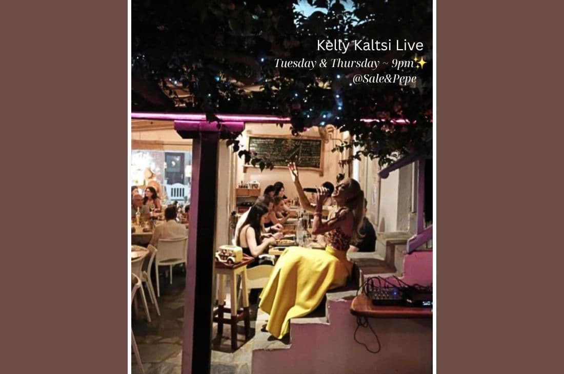 Kelly Kaltsi Live | Sale & Pepe | Mykonos