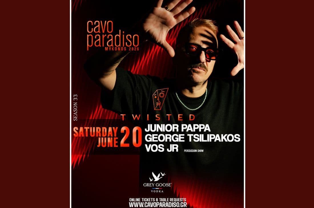 20th of June | Junior Pappa • George Tsilipakos • Vos Jr | Cavo Paradiso | Mykonos