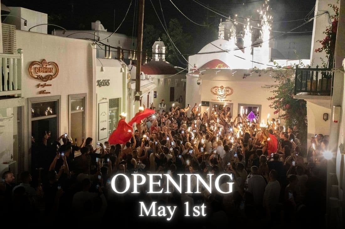 1st of May | Queen of Mykonos Opening