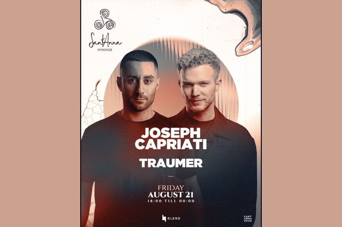 21st of August | Joseph Capriati & Traumer | SantAnna | Mykonos