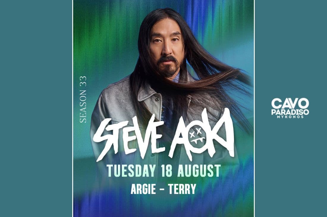 18th of August | Steve Aoki, Argie, Terry | Cavo Paradiso | Mykonos