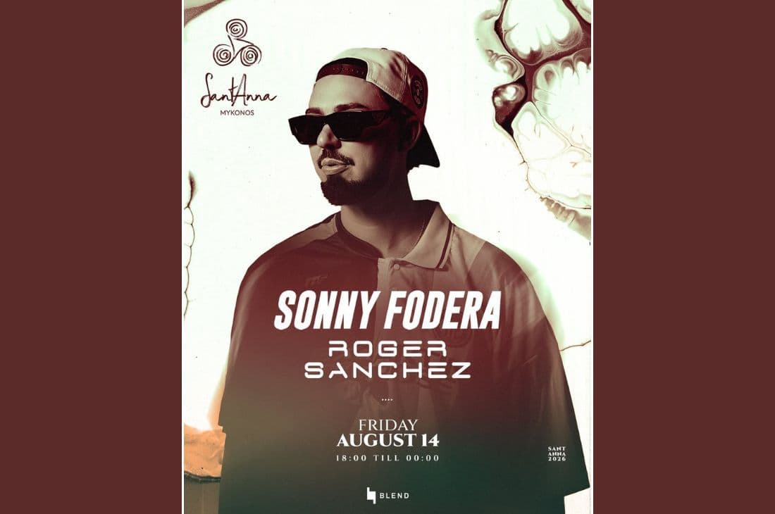 14th of August | Sonny Fodera & Roger Sanchez | SantAnna | Mykonos