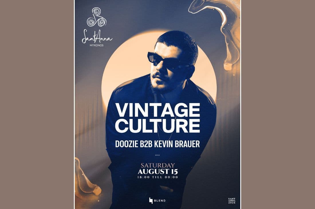 15th of August | Vintage Culture | SantAnna | Mykonos